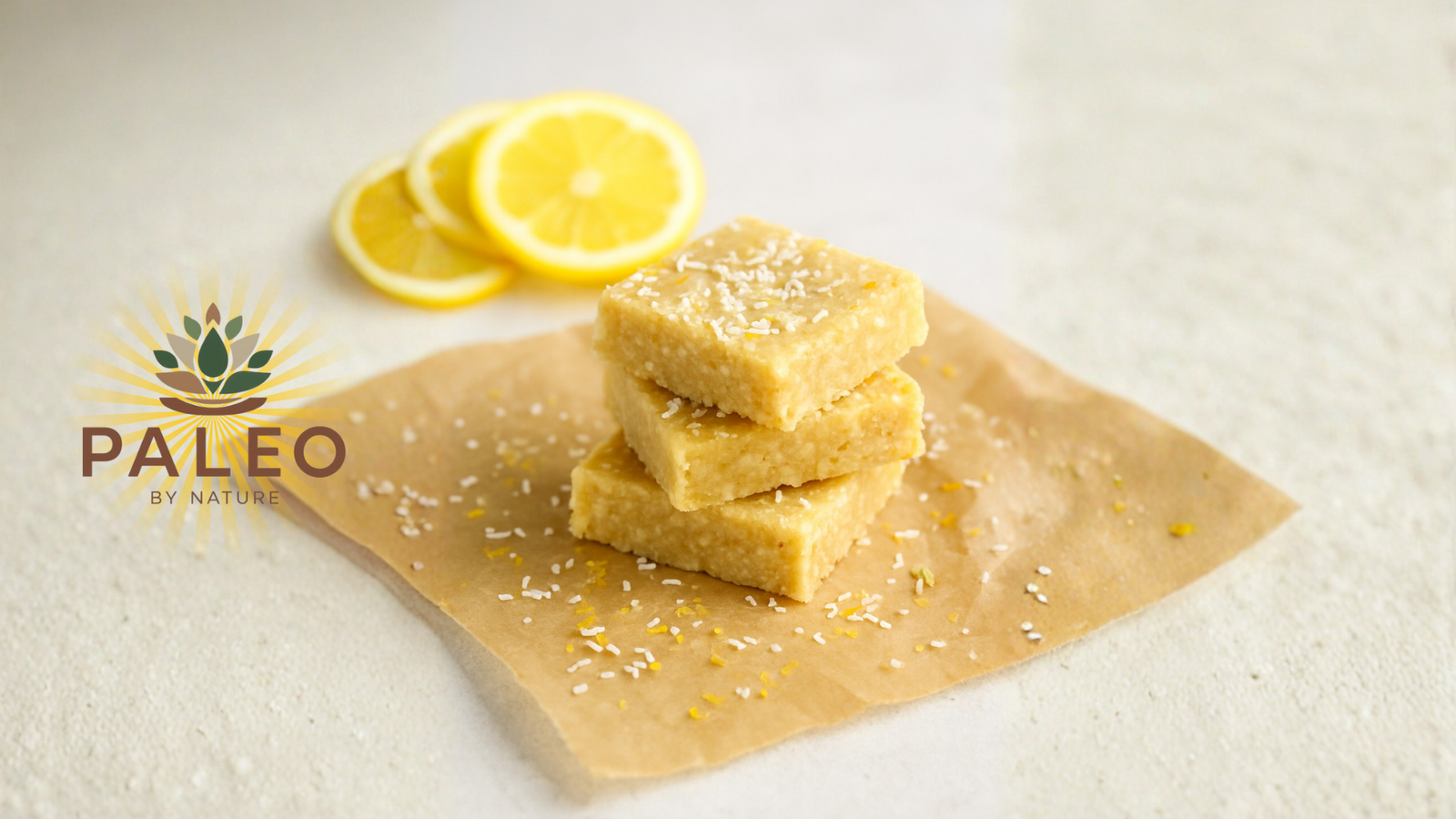 Coconut Lemon Energy Bars