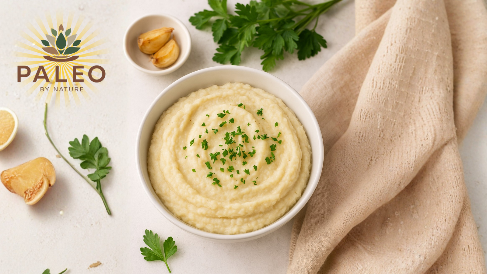 Roasted Garlic Cauliflower Mash