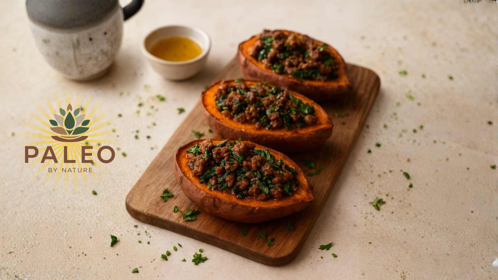 Stuffed Sweet Potatoes (Paleo + AIP Option)